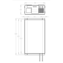 Prostownik CBHD2 24V / 20 A Kwas / Gel