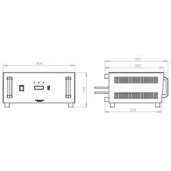 Prostownik CBSW2-S 24V 30A