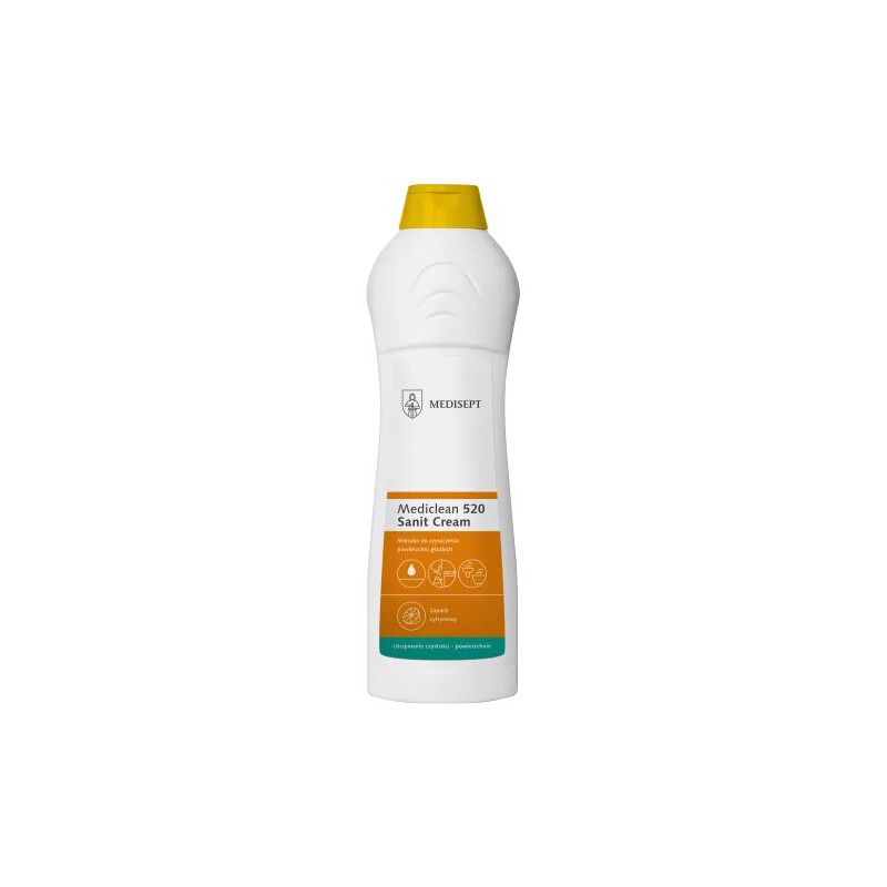 Mediclean 520 Sanit Cream - mleczko do czyszczenia - 650g