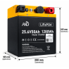 Akumulator trakcyjny LifePO4 25.6V 50Ah