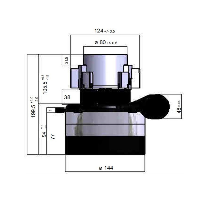 As, エス Sucker tank Silnik Esab KSV 5035/751 42V Tacho do Feed 3004 serii 620